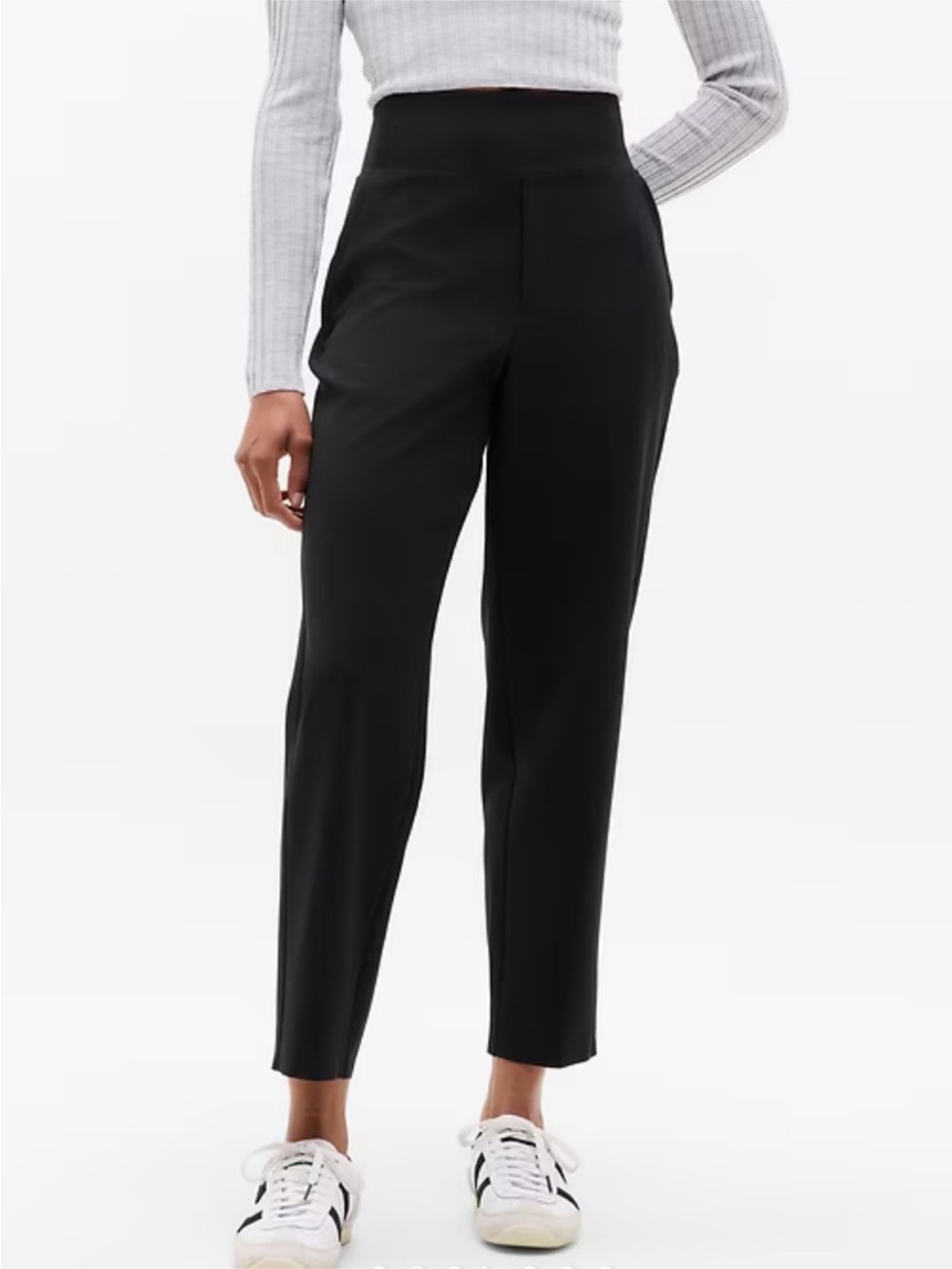 Athleta Endless High Rise Pants Sz 2 Black Stretch Workwear Professional Comfort